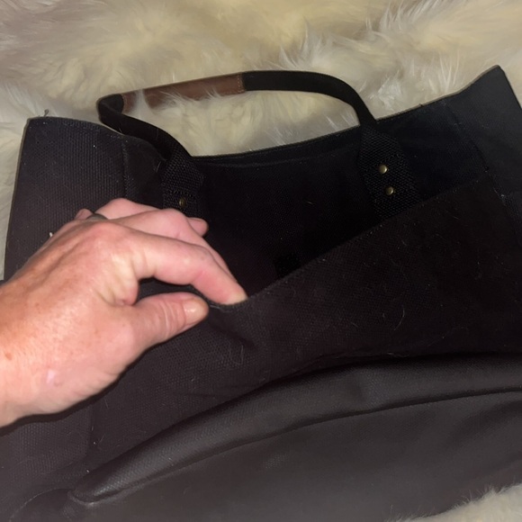 Duluth Thoroughbred Black Canvas tote bag - Picture 9 of 10